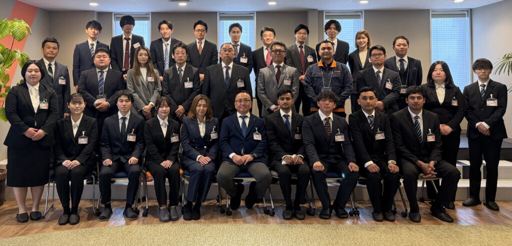 【入社式】集合写真