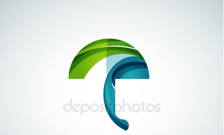 depositphotos 126174464 stock illustration vector umbrella logo