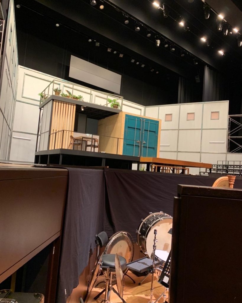 九響　全国共同オペラ舞台セット　熊本県立劇場