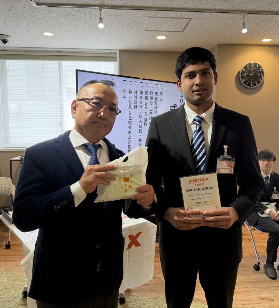 北九州本社 業務部 ガウタム キラン